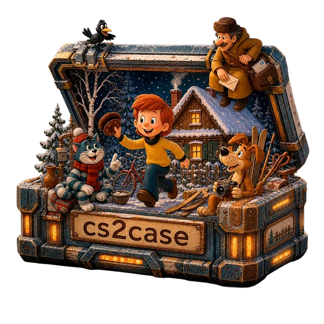 Простоквашино case